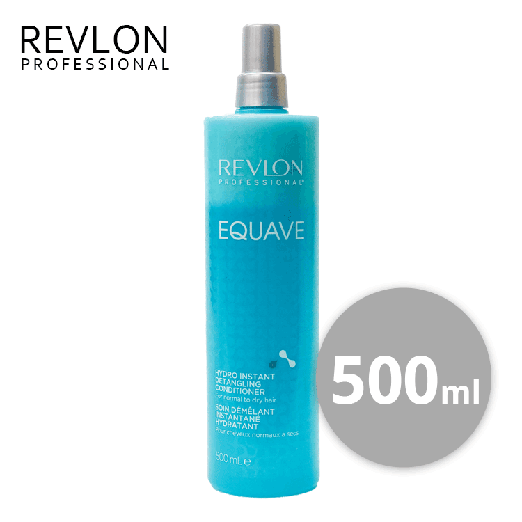 送料無料(P) レブロン/ラベル不良 イクエイブ コンディショナー ノーマル 500ml 洗い流さないトリートメント ミストタイプ さらさら