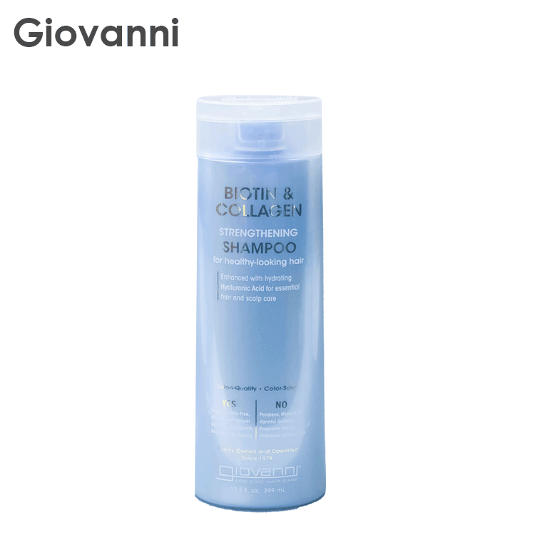 送料無料(P) ジョバンニ giovanni B&C シャンプー 399ml 頭皮 スカルプケア ビオチン ビタミン コラーゲン ヘアケア ハリ ツヤ 保湿 美髪 紫外線 カラーヘア ダメージヘア