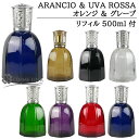 ドットール・ヴラニエス ランパルファム セットボックス ARANCIO ＆ UVA ROSSA オレンジ ＆ グレープ 500ml リフィル…