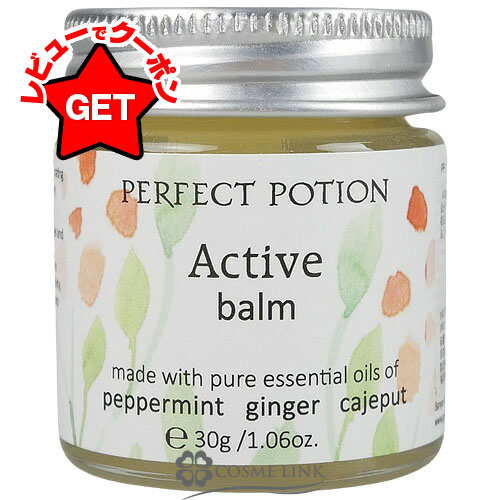 【P5倍 1日20~24時】パーフェクト ポーション PERFECT POTION アクティブバーム 30g