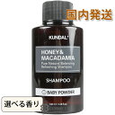 クンダル ネイチャーシャンプー 100ml 選べる香り 【国内配送】 【メール便（ゆうパケット）対象外】