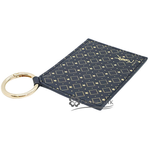 【22日20時〜最大1000円OFFクーポン配布】イヴサンローラン YVES SAINT LAURENT キーリング ミラー 【ロゴ ワンポイント 定番 ブランド小物】 【送料無料・メール便(ゆうパケット)限定】