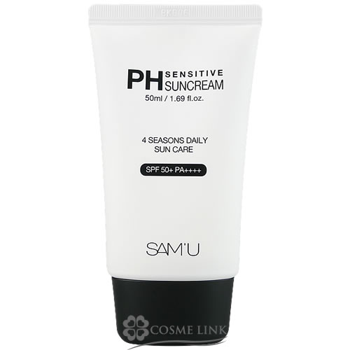 PH SENSITIVE SUN CREAM / SPF50+ / PA++++ / 本体、箱 / 50ml