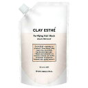 ビューティーエクスペリエンス クレイエステ フォーティファイングヘアマスク ピンククレイ 800ml 詰替え用 ( B-ex CLAY ESTHE ヘアケア 頭皮ケア 頭皮クレンジング 美容室 美容院 サロン専売品 )