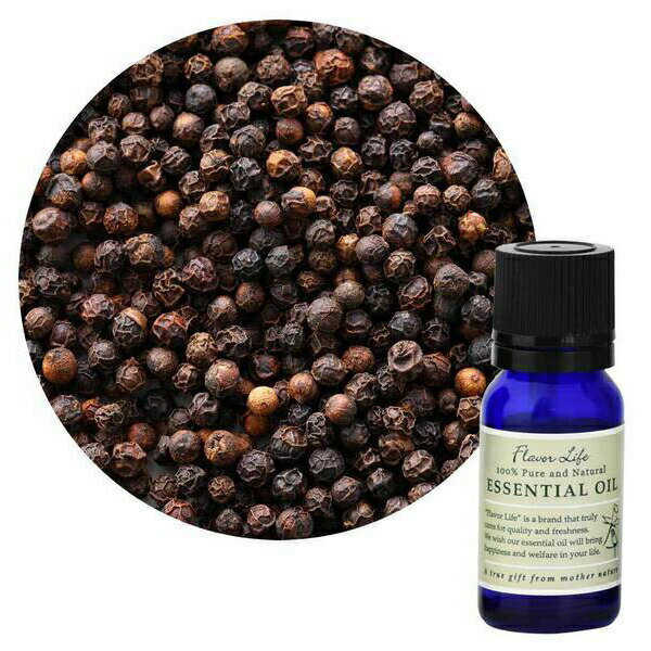 Flavor life（フレーバーライフ） ブラックペッパー 10ml ( エッセンシャルオイル アロマオイル 精油 )
