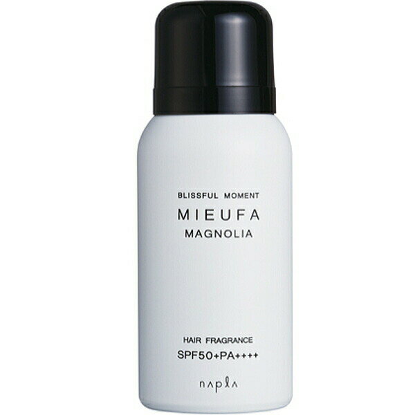 ナプラ ミーファ フレグランスUV スプレー マグノリア 80g (ヘアフレグランス 髪 uvスプレー 髪の香水 日焼け止め 美容室 サロン専売品 ヘアケア)のサムネイル