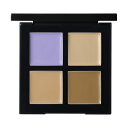 シュウウエムラ アンリミッテド CCC クワッド コンシーラー スミレ モーヴ & ウォーム ベージュ 1.5g x 4(shu uemura ファンデーション カバー くま消し パレット 美容院 美容室 サロン専売品)(4)