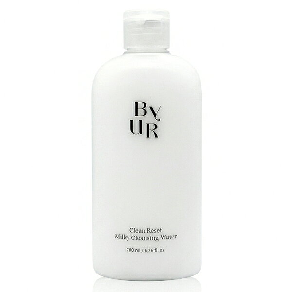 Gel - ByUR バイユア クリーンリセット ミルキー クレンジングウォーター 200ml ByUR クレンジング 洗顔料 [2796] 送料無料 ダブル洗顔不要 拭き取り ふき取り まつエクOK メイク落とし