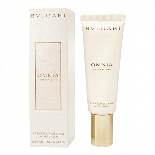 ブルガリ オムニア クリスタリン ハンドクリーム 40ml BVLGARI ハンドケア 香水・フレグ ...