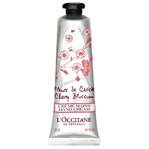 ロクシタン チェリーブロッサム ソフトハンドクリーム 30ml ハンドケア L'OCCITANE ハンドケア [54085/1921/6128]メール便無料[A][TN50] ※外箱無しの場合がございます。 ネイルケア プレゼント ギフト 母の日 クリスマス 誕生日 バレンタイン