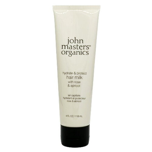 ジョンマスターオーガニック R＆A ヘアミルク N (ローズ＆アプリコット) 118ml john masters organics オイル・美容液・洗い流さないトリートメント 送料無料 アウトバストリートメント