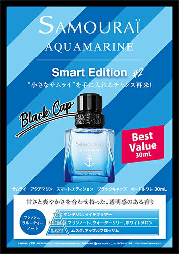 アランドロン サムライ スマートエディション 各種選択 30ml アクアマリン ブラックライトクロス ナイトライト Alain Delon 香水・フレグランス メール便無料[A][TG150] 数量限定 3