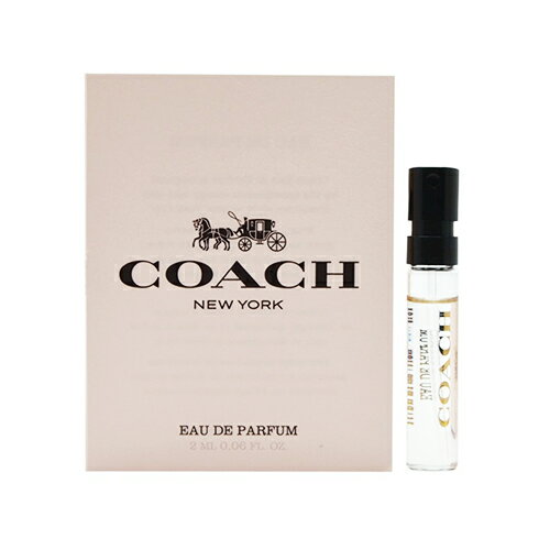 コーチ コーチ オードパルファム EDP ボトル 2ml ミニ香水 サンプル COACH 香水 香水・フレグランス [8351]メール便無料[A][TN50] ニューヨーク