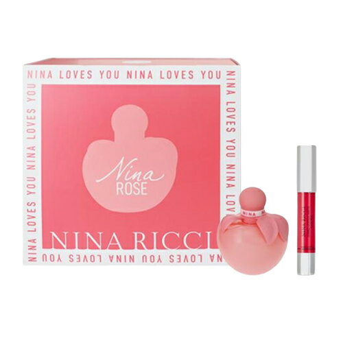 ニナリッチ コフレ ニナリッチ ニナ ローズ コフレセット B オードトワレ EDT50ml＋リップスティック 2.5g NINA RICCI 香水・フレグランス [3324]送料無料 ギフトセット