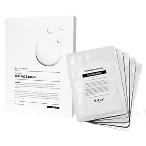 BULK HOMME バルクオム THE FACE MASK ザ フェイスマスク 5枚入 美容液マスク BULK HOMME パック・マスク [0113] メール便無料[B][BP3]のサムネイル