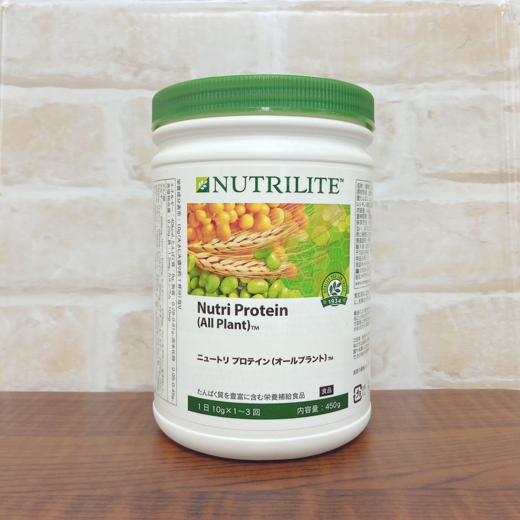 アムウェイ ニュートリ プロテイン オールプラント 450g (植物たんぱく加工食品)(期限半年以上)のサムネイル