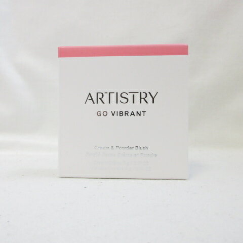 Amway アムウェイ アーティストリー クリーム＆パウダー チーク クリーム 5g / パウダー 4g ( 0619-U14 )