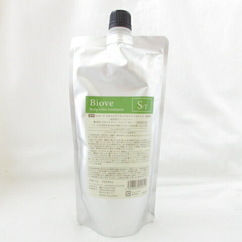 Biove 薬用 ビオーブ スキャルプリラックストリートメント 頭皮用トリートメント 詰替用 450g
