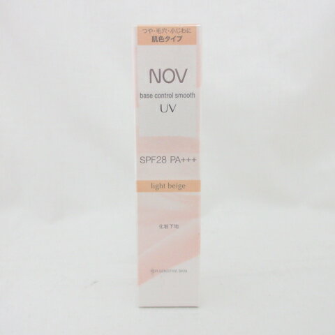 ノエビア NOV ノブ ベースコントロールスムース UV 化粧下地 クリームタイプ SPF28 PA+++ 30g ( 0516-K2 )