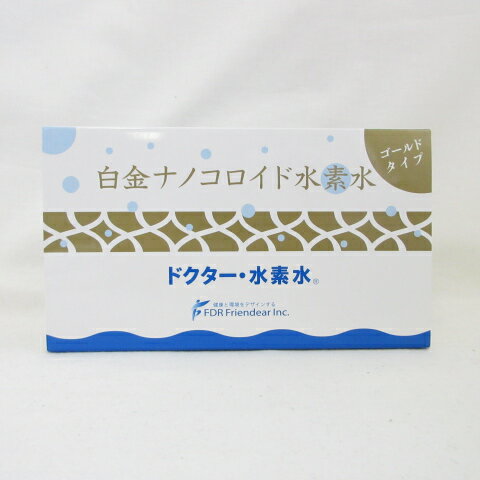 Rakuten - ●ドクター・水素水 白金ナノコロイド水素水 ゴールドタイプ 3ヵ月タイプ 3本 ( 0613-K4 )