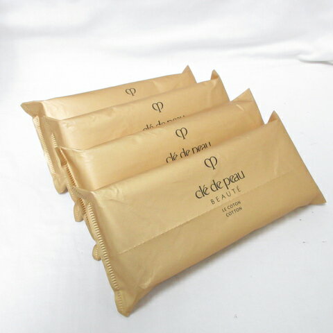 Rakuten - (4個セット) 資生堂 クレ・ド・ポー ボーテ ル・コトン 化粧専用 特製サイズ 14枚入 コットン