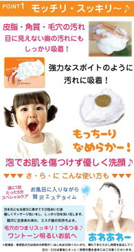 【マラソン★SALE】楽天総合1位！半額以下！気になるイチゴ鼻に♪どろばーゆ あわ洗顔 120g 沖縄の泥＆炭＆豆乳入り！どろあわ 洗顔【メール便送料無料】【洗顔料】 どろ あわ 炭 豆乳 くちゃ 石けん あわわ もこもこ 濃密泡 洗顔石鹸 せっけん