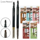3WAY アイブロウ ビューティフル PICOMONTE ピコモンテ 楽天1位 選べる5色 三角芯 ペンシル パウダー ブラシ アイブロー ブラウン 眉 眉毛 ゆうパケット 送料無料