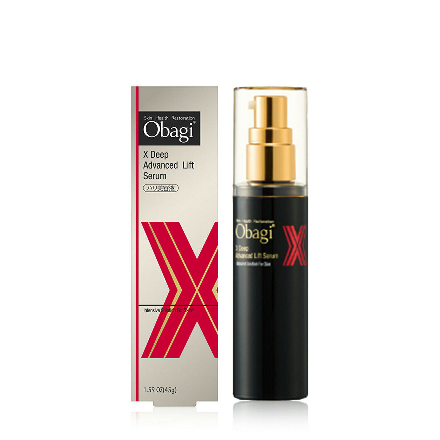 【クーポン利用で150円OFF】【即納】【国内正規品・ネコポスメール便発送】ロート製薬株式会社 Obagi オバジX スべシャルケア ディープアドバンスドリフトセラム 45g ハリ立体感美容液【4987241194254】のサムネイル
