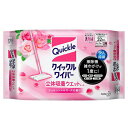 【クーポン利用で150円OFF】【即納】花王 kao クイックルワイパー クイックル 立体吸着ウエットシート エッセンシャルローズの香り 32枚【4901301327864】(3)