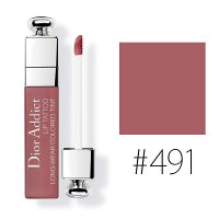 クリスチャンディオール 【#491】ディオール アディクト リップ ティント #ナチュラル ローズウッド 6ml 【Christian Dior】【W_32】