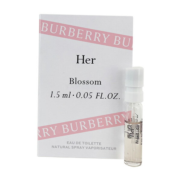 バーバリー ハー ブロッサム EDT SP 1.5ml(ミニ) 【BURBERRY】【W_7】【メール便可】