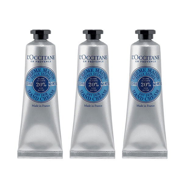 ロクシタン シア ハンドクリーム 90ml(30ml×3) 【ハンドケア ハンドクリーム しっとり 潤い シアバター 乾燥 浸透】【L’OCCITANE】【W_119】