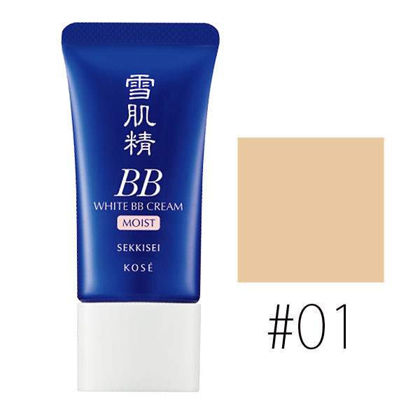 コーセー 【#01】雪肌精 ホワイト BBクリーム モイスト #LIGHT OCHRE SPF40/PA+++ 30g 【下地 UV 日焼け止め BB CC 乳液 クリーム 保湿 しっとり】【KOSE】【W_51】【再入荷】