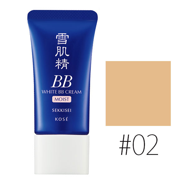 コーセー 【#02】雪肌精 ホワイト BBクリーム モイスト #OCHRE SPF40/PA+++ 30g 【下地 UV 日焼け止め BB CC 乳液 クリーム 保湿 しっとり】【KOSE】【W_51】【再入荷】【メール便可】