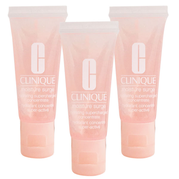 クリニーク モイスチャー サージ ハイドレーティング コンセントレート 45ml(15ml×3)(ミニ) 【CLINIQUE】【W_63】【メール便可】