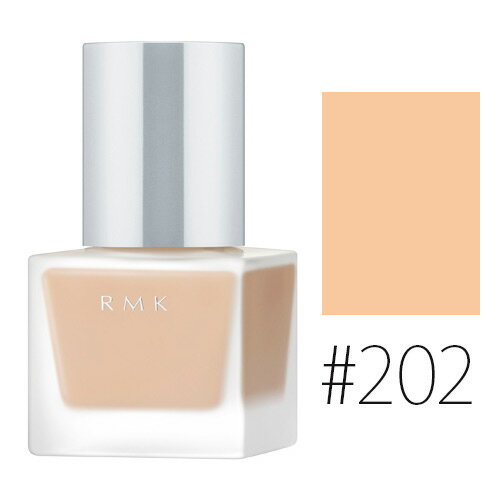 アールエムケー コスメ RMK 【#202】リクイドファンデーション SPF14/PA++ 30ml 【リニューアル メイクアップ ファンデ ナチュラル UV 保湿成分】【アールエムケー_ルミコ】【W_157】