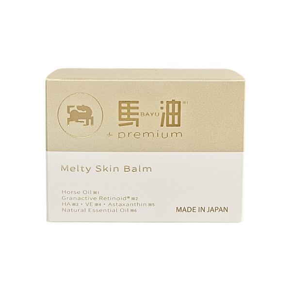 ★ポイント10倍★楽天スーパーSALE 12/11 01:59まで［2024.8 発売］ 馬油＋premium メルティスキンバーム＜保湿オイル＞40g 馬油プラスプレミアム【送料無料】