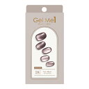 GEL ME PETALY ジェルミー ペタリー(18 ノワールブラック)PETALY by Gel Me 1 ジェルミーワン ジェルネイルシール【3980円以上購入で送料無料】