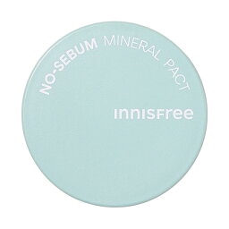 ［innisfree］イニスフリー ノーセバム ミネラルパクト 8.5g フェースパウダー プレストパウダー 韓国コスメ【3980円以上購入で送料無料】