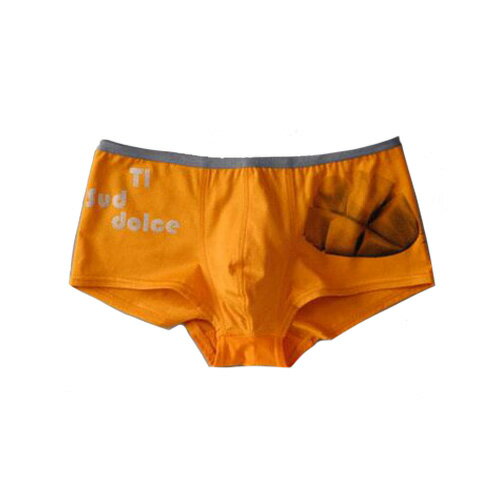 GUOYA 【25日全品P5倍】【25日限定セール】GUOYA アンダーウェア Short 「Mango」 Orange #Lサイズ