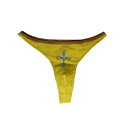 GUOYA アンダーウェア T-Back 「Cross」 Gold #Lサイズ