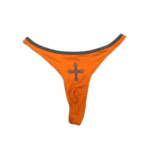 GUOYA 【25日全品P5倍】【25日限定セール】GUOYA アンダーウェア T-Back 「Cross」 Orange #Lサイズ