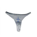 GUOYA アンダーウェア T-Back 「Cross」 Silver #Mサイズ
