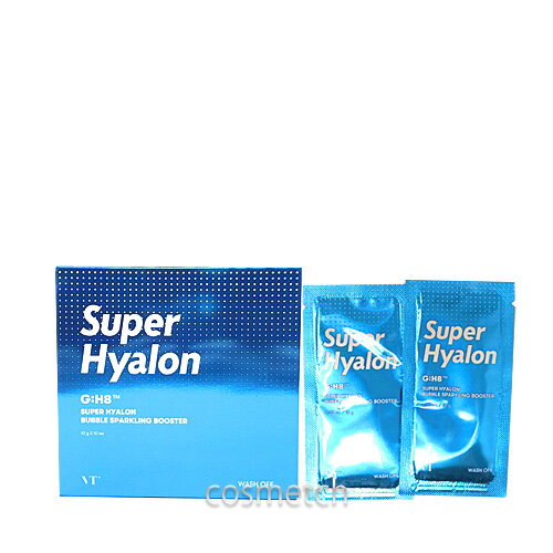 VT Cosmetics スーパー ヒアルロン バブル スパークリング ブースター 10g×10枚 （マスク・パック）のサムネイル