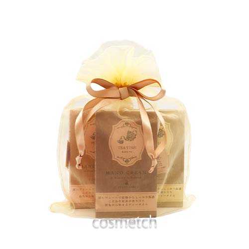 Rakuten - 【母の日限定クーポン配布中】BIBIDAY Tea time ハンドクリーム 3種 ギフトセット 【ギフトラッピング済】*