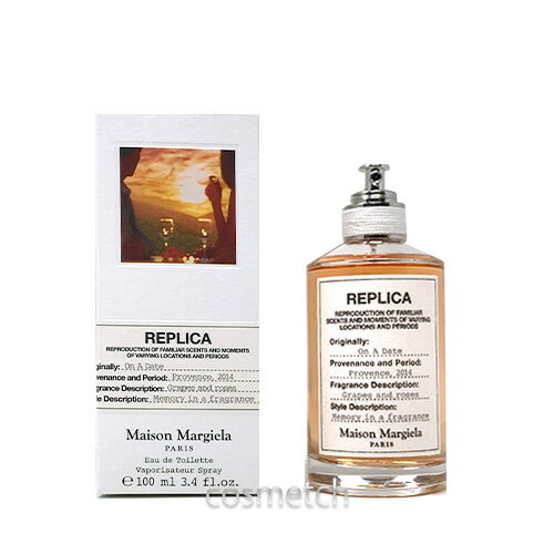 【訳アリ商品】【箱不良、容器不良】メゾンマルジェラ レプリカ オン ア デート EDT 100ml SP （香水）