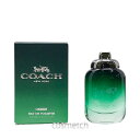 【訳アリ商品】【容器不良】コーチ マン グリーン EDT 4.5ml ミニチュア (香水)