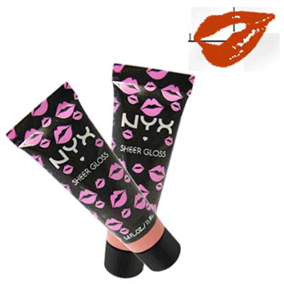 ☆在庫処分☆メール便OK♪NYX チューブリップグロス #11 ヌード