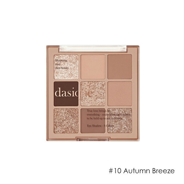 dasique　デイジーク　Shadow Palette　#10 Autumn Breeze