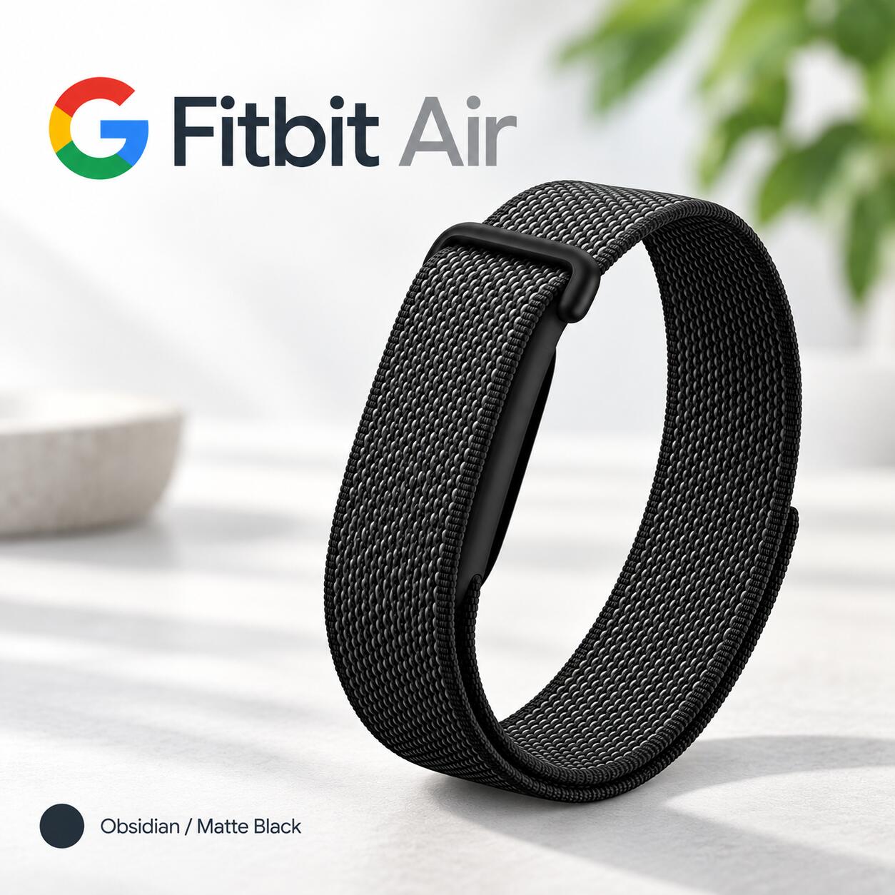 商品説明 毎日に自然になじむ、Google Fitbit Air Google Fitbit Airは、日々の活動や健康に関するデータをスマートに記録できるフィットネストラッカーです。 わずか約12gの軽量設計 コンパクトで軽量な設計だから、トレーニング中はもちろん、仕事や外出、リラックスタイムなど幅広いシーンで自然に身につけられます。 24時間、心拍数を記録 一日を通して心拍数を記録することで、自分自身の身体のリズムや変化を確認しやすくします。蓄積されたデータは、日々の運動やコンディションを振り返るためにも活用できます。 健康に関するデータをまとめて確認 対応する機能を利用することで、心拍数をはじめ、心拍変動、呼吸数、皮膚温の変動、血中酸素ウェルネスなど、さまざまなデータを確認できます。 睡眠と休息も記録 毎日の活動だけでなく、睡眠についても記録。睡眠ステージや呼吸の規則性などの情報を記録し、睡眠スコアとして確認できます。 Google Healthによるパーソナルコーチング 記録されたデータを活用し、一人ひとりに合わせたコーチングを提供。フィットネスや睡眠などの情報をもとに、自分の生活スタイルや目標に合わせた取り組みをサポートします。 運動から普段使いまで シンプルで控えめなデザインだから、スポーツウェアだけでなく普段のファッションにも自然になじみます。 主な仕様 ・ブランド：Fitbit ・モデル名：Google Fitbit Air ・型番：GA09509-AU ・カラー：Obsidian / Matte Black ・本体サイズ：約41 × 45 × 13mm ・本体重量：約12g ・通信方式：Bluetooth ・電池：リチウムポリマー ・対応OS：Android 11以降 / iOS 16.4以降 ・メーカー保証：1年間 パッケージ内容 ・Google Fitbit Air トラッカー ・リストバンド ・USB-C充電ケーブル ※付属品・仕様については、メーカーの仕様変更等により変更される場合があります。 使用方法 1. Google Fitbit Airを充電します。 2. 対応するスマートフォンにGoogle Healthアプリを準備します。 3. Googleアカウントでログインし、Bluetoothを使用して本製品とスマートフォンを接続します。 4. 初期設定を行い、リストバンドを手首に装着します。 5. アプリ上で記録された活動・心拍数・睡眠などの対応データを確認します。 注意事項 ・本製品の利用には、対応するスマートフォン、GoogleアカウントおよびGoogle Healthアプリが必要です。 ・Android 11以降またはiOS 16.4以降を搭載したスマートフォンの多くに対応していますが、すべての端末での動作を保証するものではありません。 ・一部の機能を利用するには、Google Health Premium等の定期購入サービスが必要となる場合があります。 ・利用できる機能は、地域、端末、OS、アプリのバージョン、契約状況等によって異なる場合があります。 ・本製品および各種測定・記録機能は、疾病等の診断、治療、予防その他の医療目的で使用することを意図したものではありません。 ・測定・記録される数値は参考情報としてご利用ください。 ・掲載画像はイメージです。実際の商品とは色味等が異なって見える場合があります。 ・製品仕様、サービス内容等は予告なく変更される場合があります。 商品区分 ウェアラブルデバイス / フィットネストラッカー / 活動量計